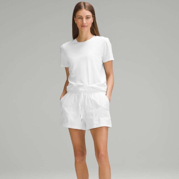 lululemon athletica Pants - Size 14 Lululemon Dance Studio High-Rise Short 3.5" White Like new